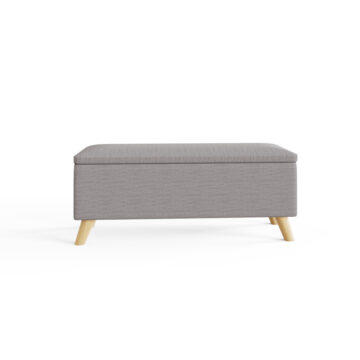 Midvale Light Grey Ottoman
