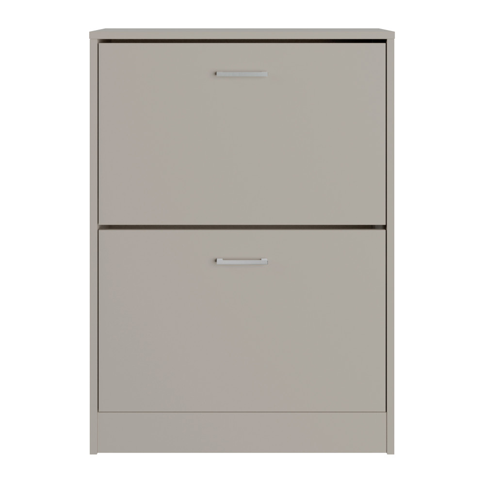 Ayre Grey Two Tier Shoe Cabinet