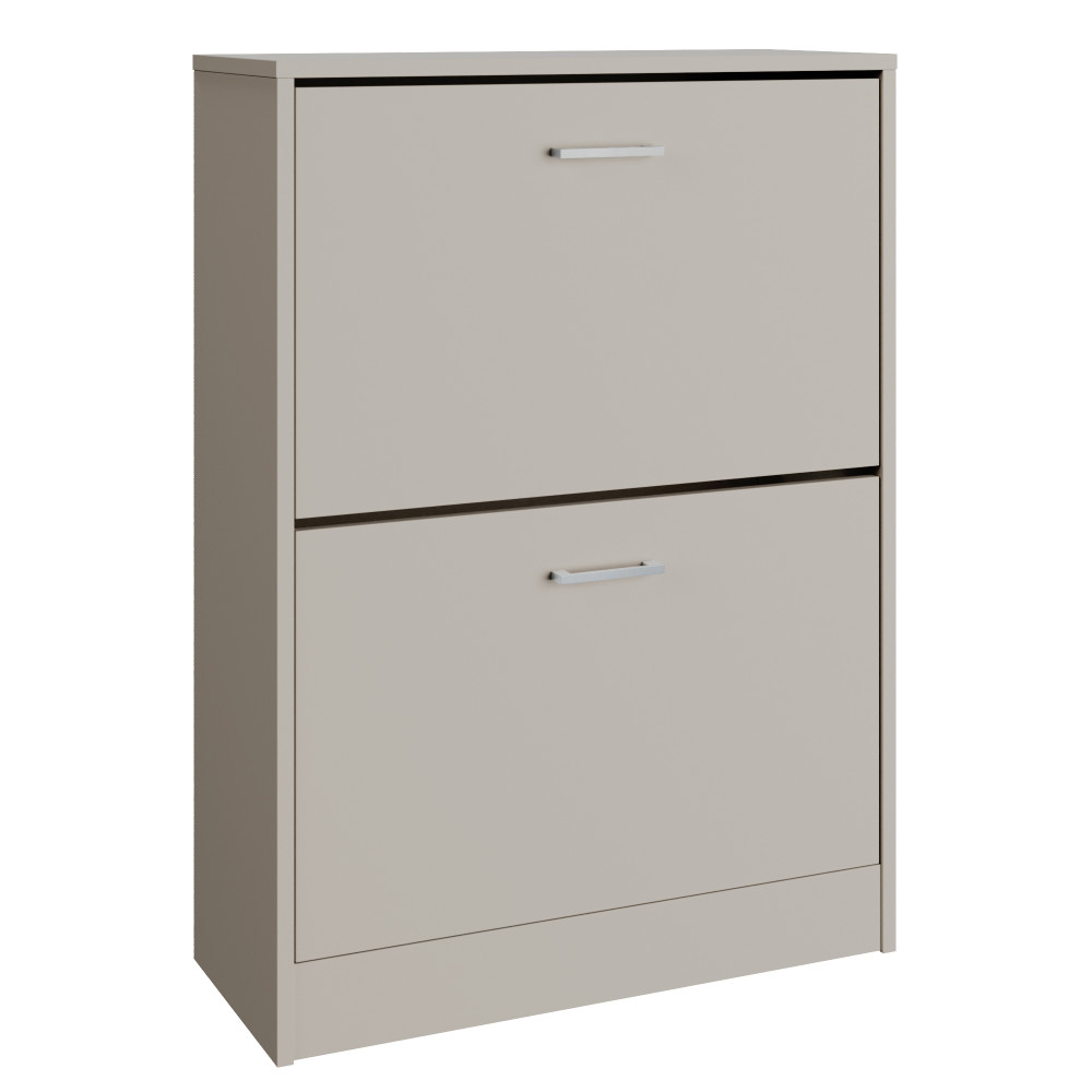 Ayre Grey Two Tier Shoe Cabinet