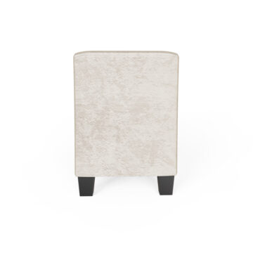 Roma Oyster Crushed Velvet Window Seat
