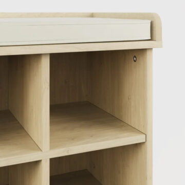 Shoe Bench | Oak Finish