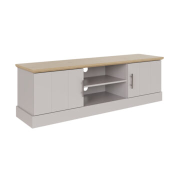 Oban Grey 2 Door TV Unit 150cm
