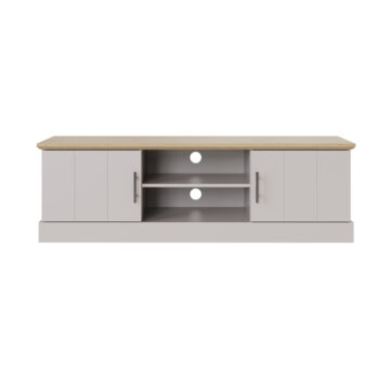 Oban Grey 2 Door TV Unit 150cm