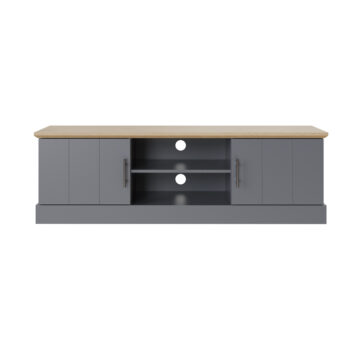 Oban Slate Blue 2 Door TV Unit 150cm