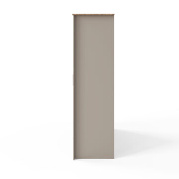 Fife Grey 3 Door Wardrobe with Drawers