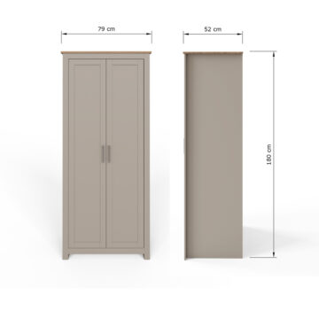 Fife Grey 3 Piece Bedroom Furniture Set