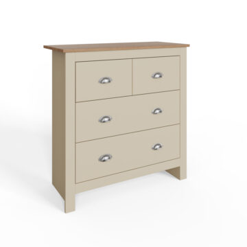 Fife Cream 2 Over 2 Chest of Drawers