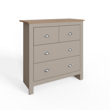 Fife Grey 2 Over 2 Chest of Drawers