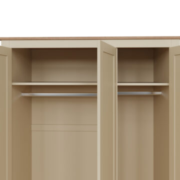 Fife Cream 4 Piece Bedroom Set