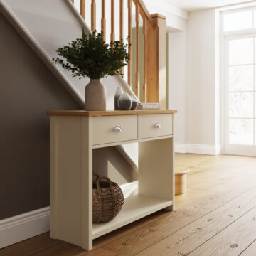 Fife Cream Console Table | Cream | Self Assembly