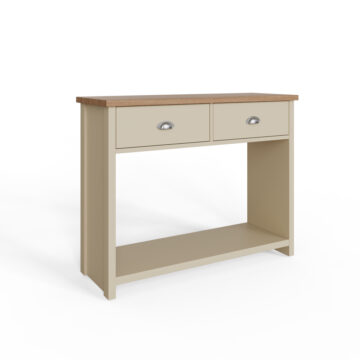 Fife Cream 2 Drawer Console Table