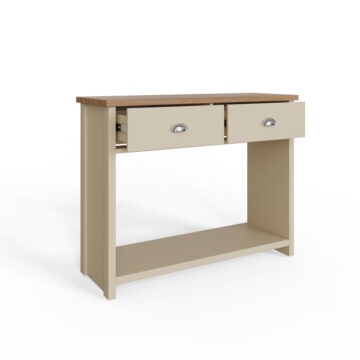 Fife Cream 2 Drawer Console Table
