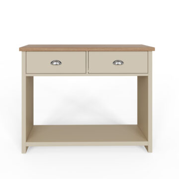 Fife Cream 2 Drawer Console Table
