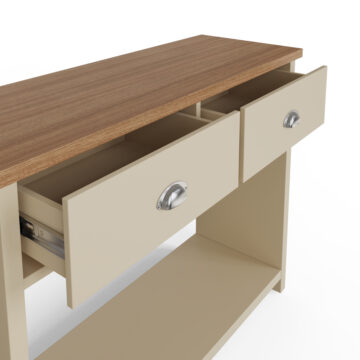 Fife Cream 2 Drawer Console Table