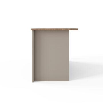 Fife Grey 2 Drawer Corner TV Unit 95cm