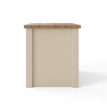 Fife Cream 1 Drawer Lamp Table | Bedside Table