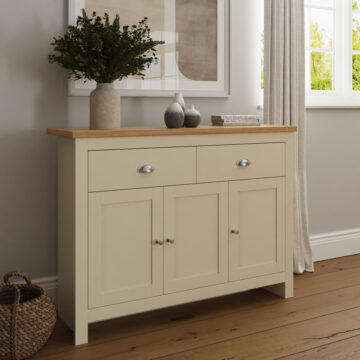 Fife Cream Large Sideboard | Cream | Self Assembly