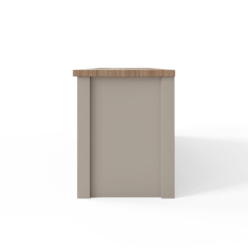 Fife Grey 2 Door TV Cabinet 130cm