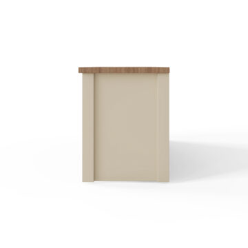 Fife Cream 1 Door TV Cabinet 95cm