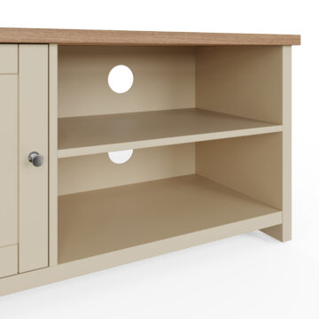 Fife Cream 1 Door TV Cabinet 95cm
