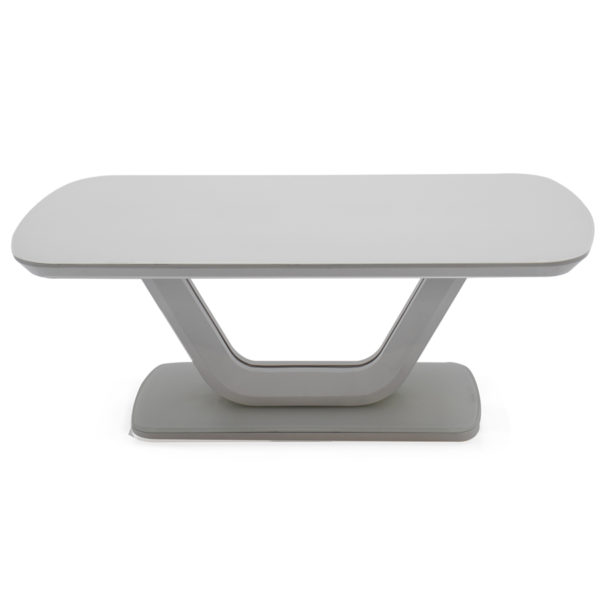 Carnoustie Coffee Table | Light Grey Matt | Part Assembled
