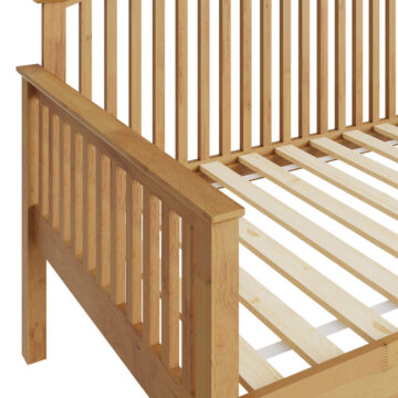 Reus 3′ Single Day Bed | Oak Finish