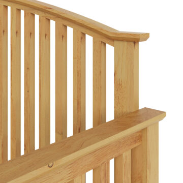 Reus 3′ Single Day Bed | Oak Finish