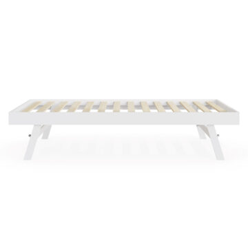 Reus White Wooden Trundle for Day Bed
