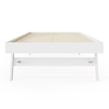 Reus White Wooden Trundle for Day Bed