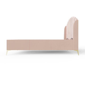 Haikou Pink 4’6 Double End Lift Ottoman Bed