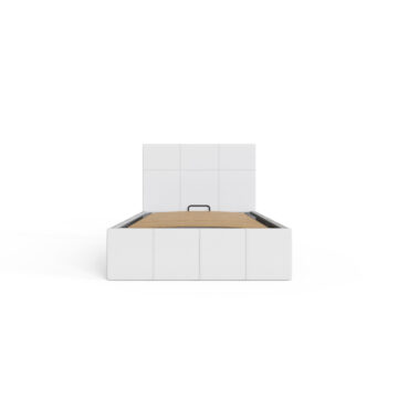 Marikina White 3′ Side Lift Ottoman Single Bed