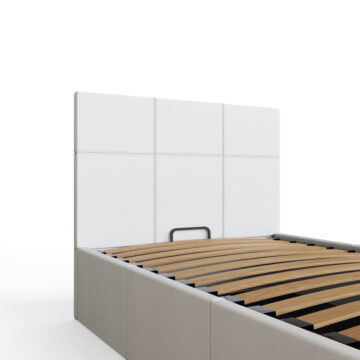 Marikina White 3′ Side Lift Ottoman Single Bed