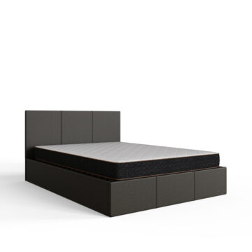 Marikina Grey 4′ Side Lift Ottoman Small Double Bed