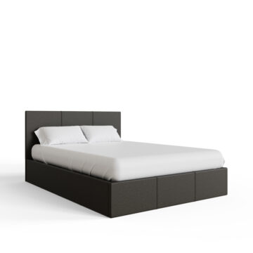 Marikina Grey 4′ Side Lift Ottoman Small Double Bed