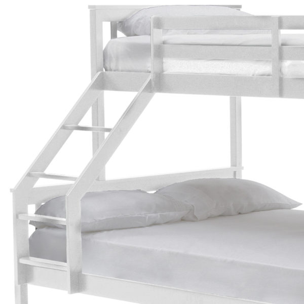 Felix Bunk Bed - 3' & 4'6 White | Fully Assembled