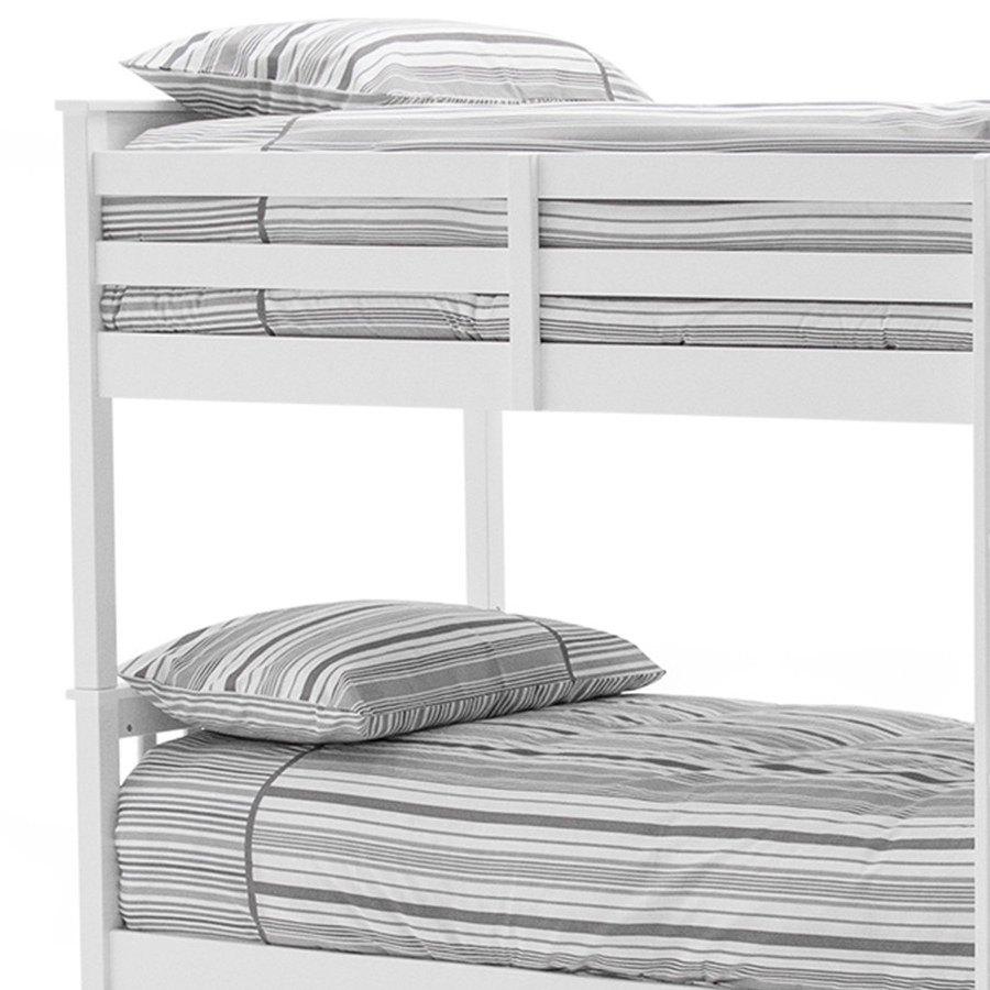 Felix Bunk Bed White Fully Assembled Oak World