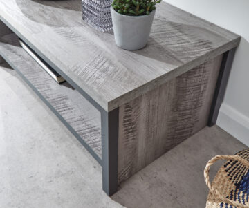 Fenway Grey Simple Coffee Table