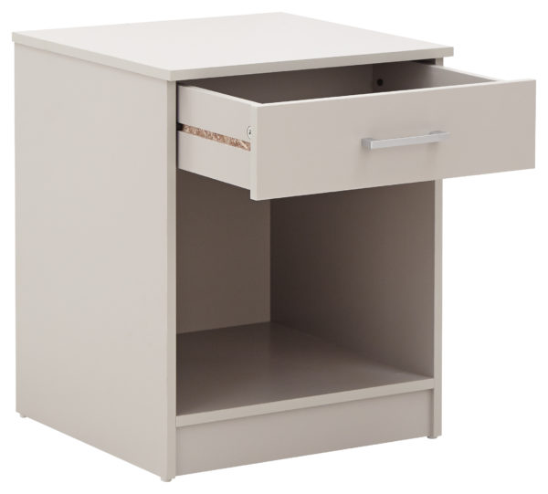 Elgin 4 Piece Bedroom Set Wardrobe Chest & Bedsides | Grey