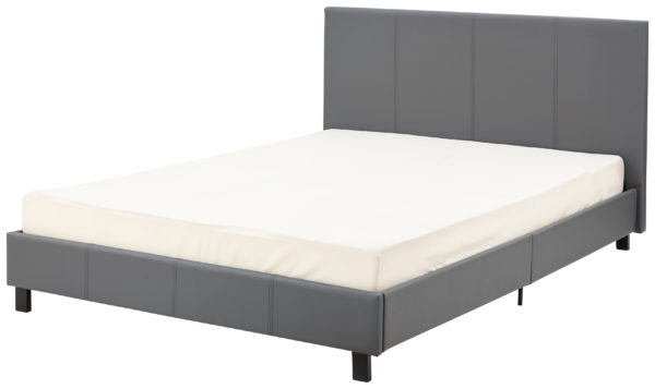 Simplicity Small Double Bed in A Box | Grey