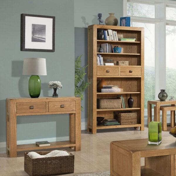 Oak Bookcases Wooden & Painted Bookcases Oak World