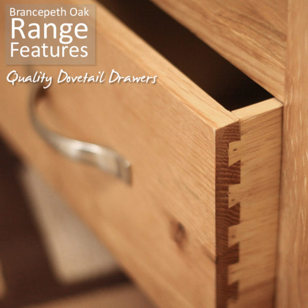 Brancepeth Oak Low Single Bed | Laquered Finish