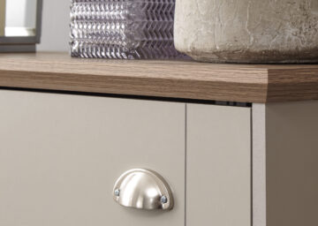 Oban Grey Shoe Cabinet