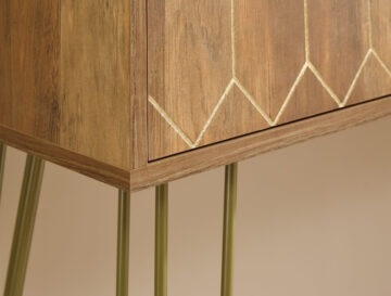 Kentwood 2 Drawer Console Table | Mango Finish