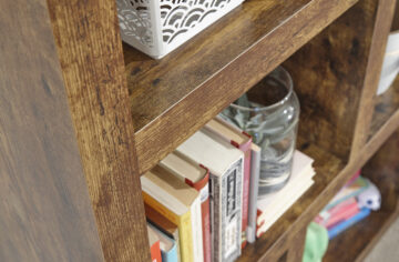 Maluku Tall Bookcase | Mango Finish