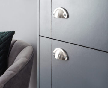 Oban Slate Blue Shoe Cabinet