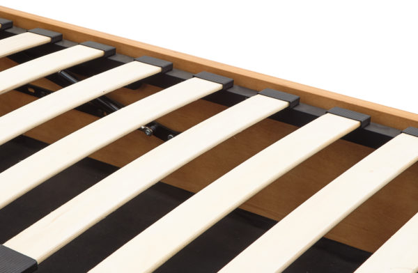 Reus Wooden Ottoman Double Bed Oak