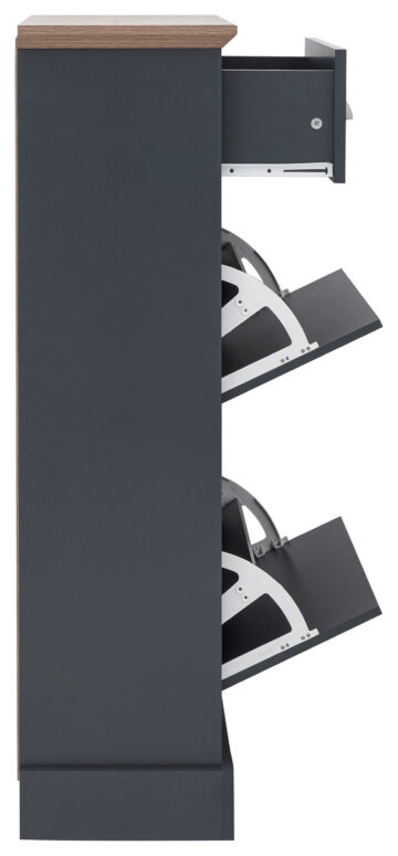 Oban Slate Blue Shoe Cabinet