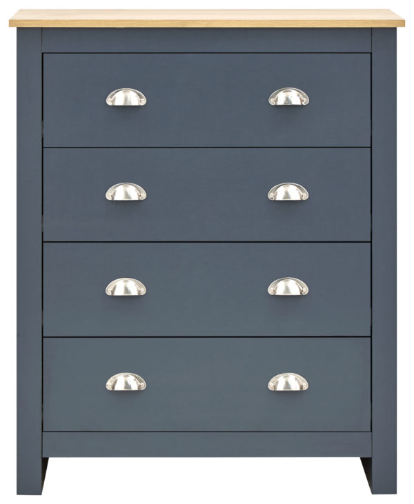Fife Slate Blue 3 Piece Bedroom Furniture Set | Slate Blue