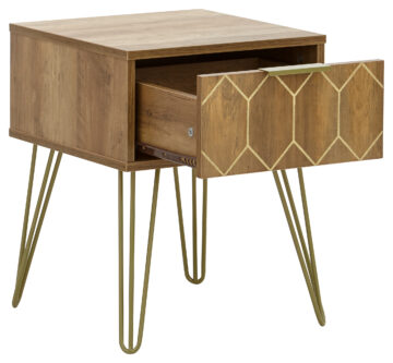 Kentwood Mango Lamp Table | Bedside Table | Self Assembly | Clearance
