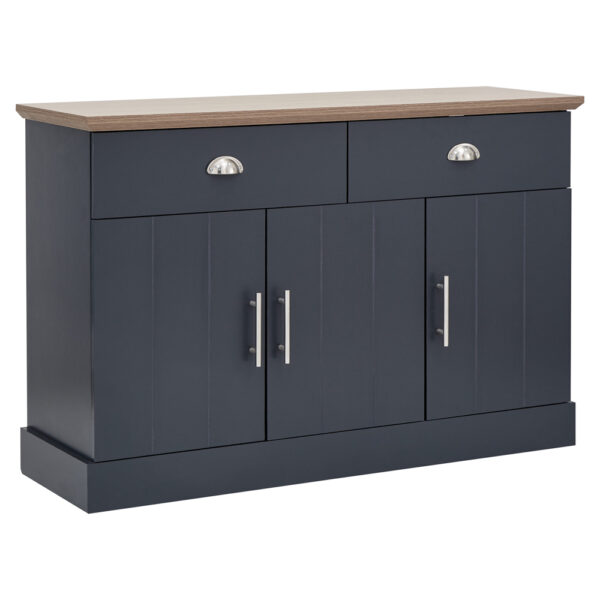 Oban Large Sideboard | Slate Blue | Self Assembly
